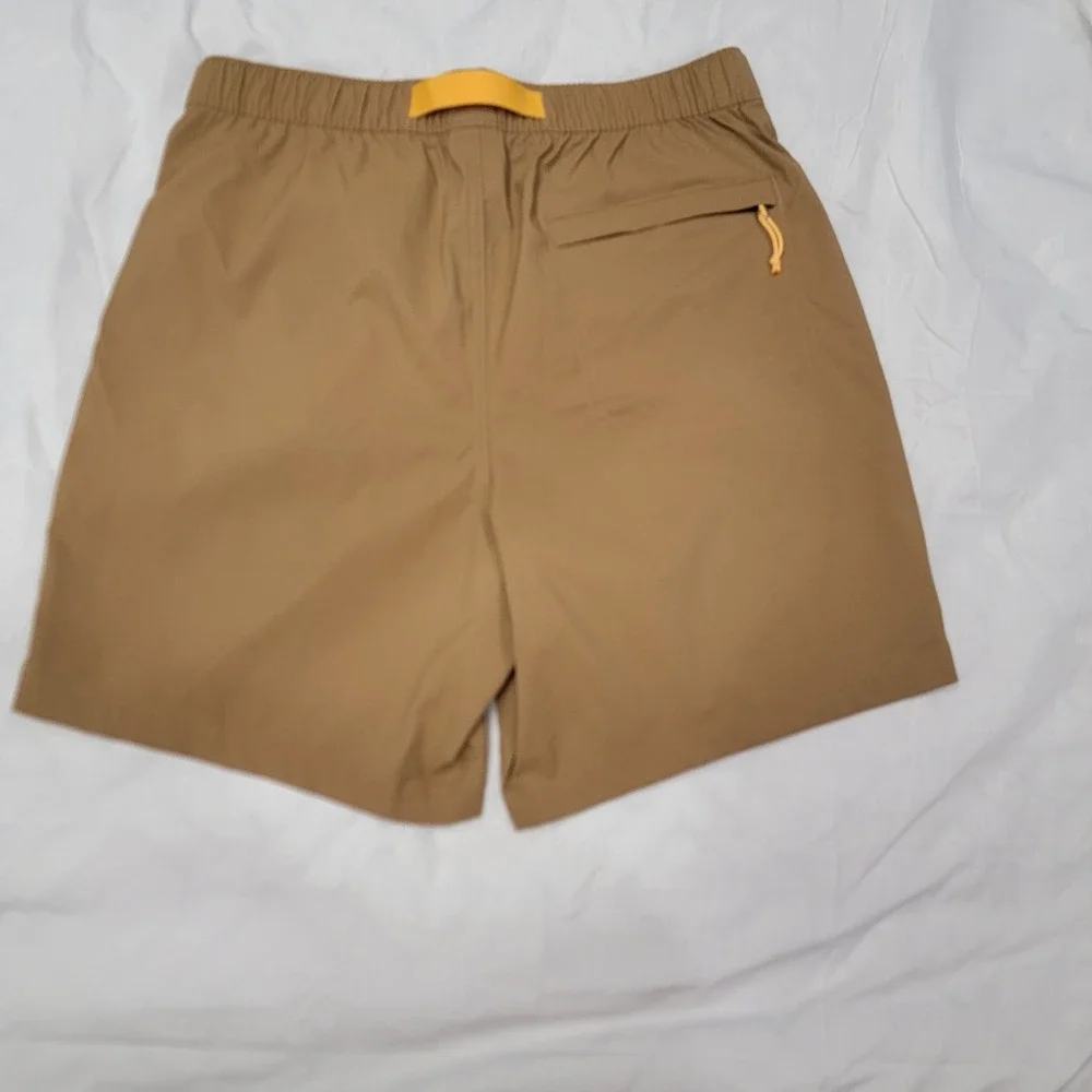 The North Face Mens Class V Belted Cargo Shorts Brown NF0A81WZ Small 7in Inseam
